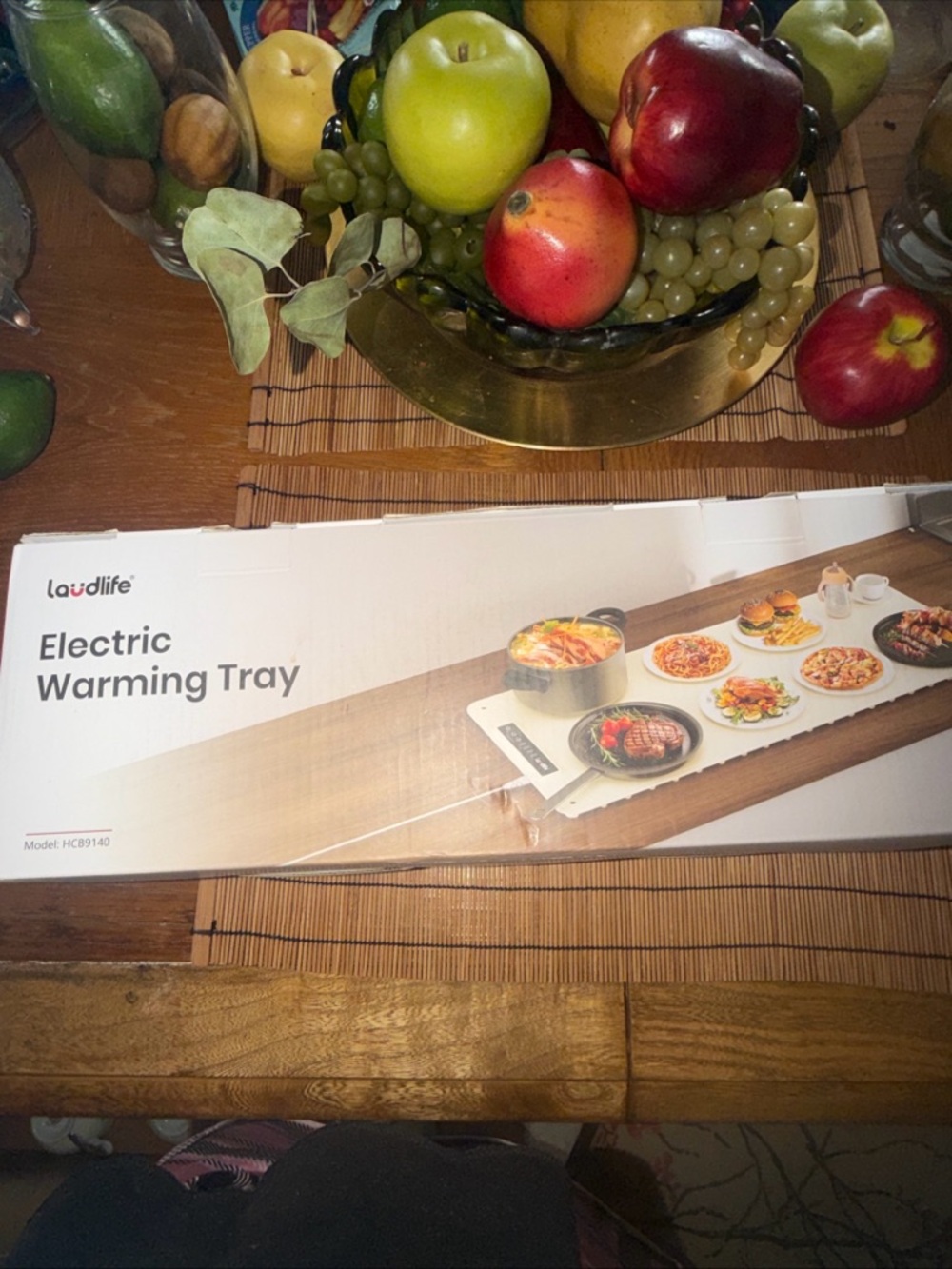 Laudlife Electric Warming Tray - White